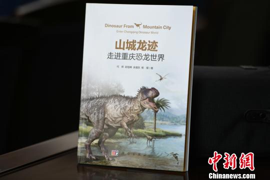图为国内首部以重庆为范围进行恐龙科普教育的著作《山城龙迹走进重庆恐龙世界》。重庆市规划和自然资源局供图
